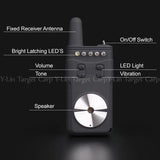 1+4 Brand New Carp Fishing Bite Alarm Waterproof Fishing Electronic Fish Strike Rod Tip Light Indicator Bell Wireless Receive
