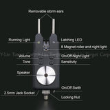 1+4 Brand New Carp Fishing Bite Alarm Waterproof Fishing Electronic Fish Strike Rod Tip Light Indicator Bell Wireless Receive