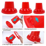 1.5kg/2.5kg/3.5kg Automatic Chicken Feeder Bucket Quail Pigeon Feeder Chicken Feeding Bucket Poultry Animal Feeding Tools 1Pc