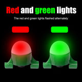 1-5pc LED Fishing Alarm Compression Resistan Rod Tip Sensor Light Carp Night Fishing Bite Alarm Tool Outdoor Fishing Accessories