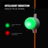 1-5pcs Night Fishing Rod Tip Clip Alert Indicator Tools Electronic LED Automatic Induction Fishing Fish Bite Alarms Light