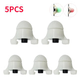 1-5pcs Night Fishing Rod Tip Clip Alert Indicator Tools Electronic LED Automatic Induction Fishing Fish Bite Alarms Light