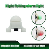 1-5pcs Night Fishing Rod Tip Clip Alert Indicator Tools Electronic LED Automatic Induction Fishing Fish Bite Alarms Light