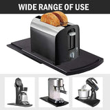 1 PCS Coffee Maker Trays, Kitchen Sliding Coffee Tray Mat,Under Cabinet Appliance Coffee Maker Toaster Countertop Storage