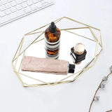 1 Piece, Metal Mirror Entrance Key Storage Furniture Living Room Home Decoration Tray