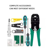 1 Set Five Types of Network Tool Kit Wire Clamp Combination Network Toolkit Household Manual Tool Set Hardware Tools