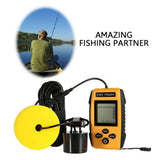 1 Set Shoal Detector Eco-friendly Plastic Professional Digital Display Fishing Tool   Fish Finder  for Household