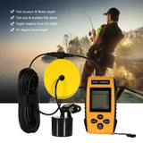 1 Set Shoal Detector Eco-friendly Plastic Professional Digital Display Fishing Tool   Fish Finder  for Household