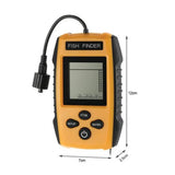 1 Set Shoal Detector Eco-friendly Plastic Professional Digital Display Fishing Tool   Fish Finder  for Household