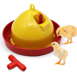 1 pcs Poultry Water Fountain Automatic Chicken Drinker Trough Food Chicken Breeding Tools Breeding feeding watering supply