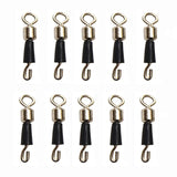 10/20/50pcs Carp Fishing Quick Change Feeder Swivels Method Feeder Swivel Snaps Fishing Accessories Tool Jig Hooks Tackle