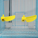10/20 Pcs Automatic Birds Quail Water Bowl Pigeon Drinking Feeding Bowl Cage Accessory Yellow Drinking Automatic Drink Bowls