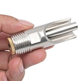 10 Pcs Pig Stainless Steel Livestock Thickening Nipple Drinker Waterers Automatic 1/2'' PT Bibcock Drinker Nipple Cap Pig