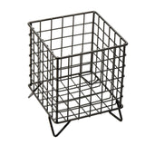1pc Coffee Bag Holder, Square Wire K Cup Holder, Coffee Bag Organizer Basket, Suitable For Kitchen, Pantry, Office