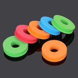 100PCS Foam Spools Fishing Winding Board Fishing Hook Line Tackle Accessories Foam Spool Trace Wire Swivel Tackle Fish Box Tools