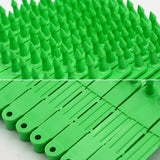 100Pcs Farm Goat Ear Tag Signs Dog Rabbits Sheep Ear Tag Card Nylon Material Sheep Laser Ear Tag digital 001-100