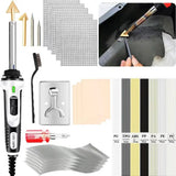 100W Leather Ironing Tools Cracks Repair Smoothing Plastic Welding Soldering Iron Car Bumper Welding Parts Kit Soldering Torch