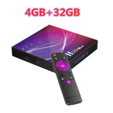 H10 Max Android 10.0 TV 4GB RAM 64GB ROM Allwinner H616 Quad Core 2.4G WIFI 6K HDR Media Player Set Top Box