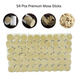less and Anti-Scald Set Moxibustion Box Moxa Mini Cone Rolls Stick Acupuncture Massage Burner Holder Device