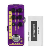Mooer 019 UK Gold PLX Digital Micro Preamp Guitar Effect Pedal 70's Classic Rock Guitar Effect Pedal Cabinet Simulation