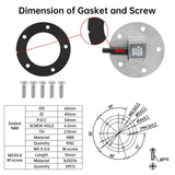 100mm ~ 500mm Fuel Level Sensor For Car Boat Motorcycle 0~190Ohm Fuel Level Gauge Fuel Sending Unit Fuel Sensor In The Tank
