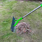 Thatch Weeder Rakes, Multipurpose Lawn Grooming Rakes For Cleaning Dead Grass, Durable With Handle