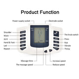 EMS Tens Muscle Stimulator Pulse Acupuncture Full Body Slimming Massager Digital Therapy Low Frequency Relax Electrostimulator