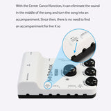 Portable Sound Card Audio Mixer Stream Phone Live Guitar Bass Monitor Microphone Pedal Guitar Parts and Accessories