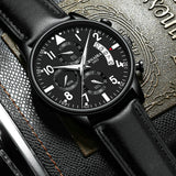 Simple Fashion Waterproof Men's Steel Strap Watch