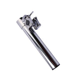 Fishing Rod Holder for Boat Rail Mounted Rotating Yacht Clamp on Stainless Steel