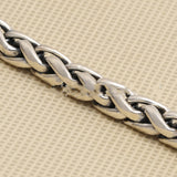 Twist peace pattern bracelet