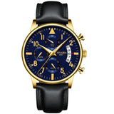 Simple Fashion Waterproof Men's Steel Strap Watch