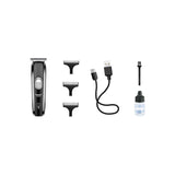 Kemei Km-039 Stainless Steel Cutter Head Usb Charging Indicator Large Capacity Battery Professional Hair Clipper