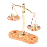 1/12 Dollhouse Miniature Accessories Mini Balance Scale Model Toys For Doll House Decoration