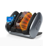Electric Hot Selg Kneading Roller Vibration Leg and Foot Massage hine with cold For Home or Office Use