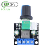 3.5A/1.5A DC12V/24V PWM Speed Controller Dimmer For Brush Brushless Motor LED Light Strip