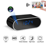 1080P HD Mini Clock Camera Wireless Secret WIFI Micro Cam IR Night View IP Alarm Camcorder Home Security Voice Video Recorder
