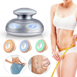 EMS Body Slimming Massager Fat Burner LED Ultrasonic Vibration Heating Slim Weight Loss CV Lifting Shaper Full Body Tightening