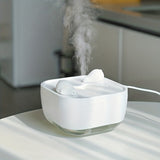 1pc 23.67oz Glacier Humidifier Mini Cute Humidifier Large Capacity Fragrance Bedroom Atmosphere Light Aromatherapy Humidifier