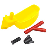 10Pcs Bird Quail Hanging Water Bowl Automatic Drinking Pigeon Duck Water Bowl Small Pet Bee Parrot Bird Small Animal