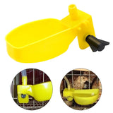 10Pcs Bird Quail Hanging Water Bowl Automatic Drinking Pigeon Duck Water Bowl Small Pet Bee Parrot Bird Small Animal