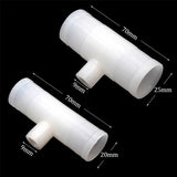 10Pcs Chicken Quail Drinker Bowl Automatic Feeding Water Cup Straight Pipe With Yellow Nipple Farm Poultry Drinking Water System