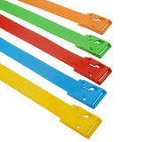 10Pcs Cow Color Identification Belt Cow Foot Mark Foot Ring Belt Legging Identification Mark Belt Ranch Management