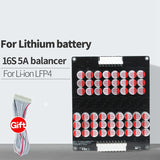 5A Balance Li-Ion Lifepo4 Lto Active Lithium Battery Equalizer BaPlate Capacitor 48V 60V 16S