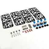 Shock Absorber Oil Dampers Set 54670 For Tamiya WR-02 GF-01 G6-01 XV-01 WR02 GF01 G601 XV01 1/10 RC Car Upgrade Parts
