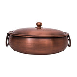 Copper Hot Chafing Dish - Reinforced, Sturdy For Party, Picnic & More