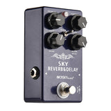 Moskyaudio Guitar Effect Pedal 3 In 1 Digital Delay Delay-Verb Reverb Guitar Effect Pedal True Bypass Guitar Accessories