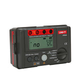 UNI-T Digital Megger Insulation Resistance Meter Tester Megohmmeter Voltmeter DVM 2500V 20G W/ LCD Backlight UT502A
