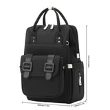 21in Large Backpack Diaper Bag - For Baby Girls and Boys, Wet Dry, Lightweight, Cute, Waterproof, Travel for Mom and Dad