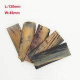 10pcs/Lot Naterial Sheep Horn Raw Material For Combs Made Knife Handle DIY Material